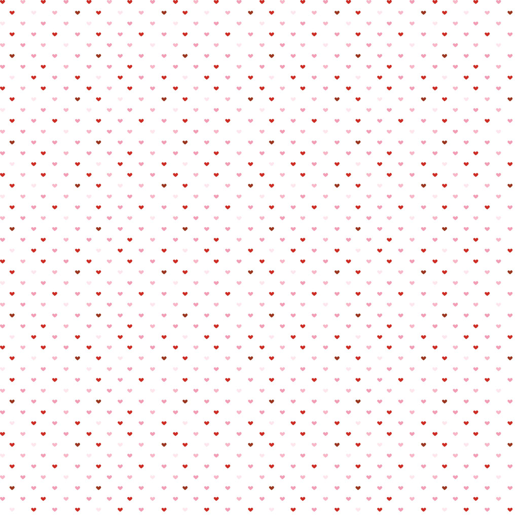 Hello Spring - Y4280-1 White - Hearts
