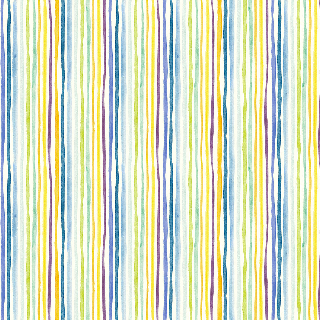 Violetta - Y4320-55 Multi Color - Watercolor Stripe