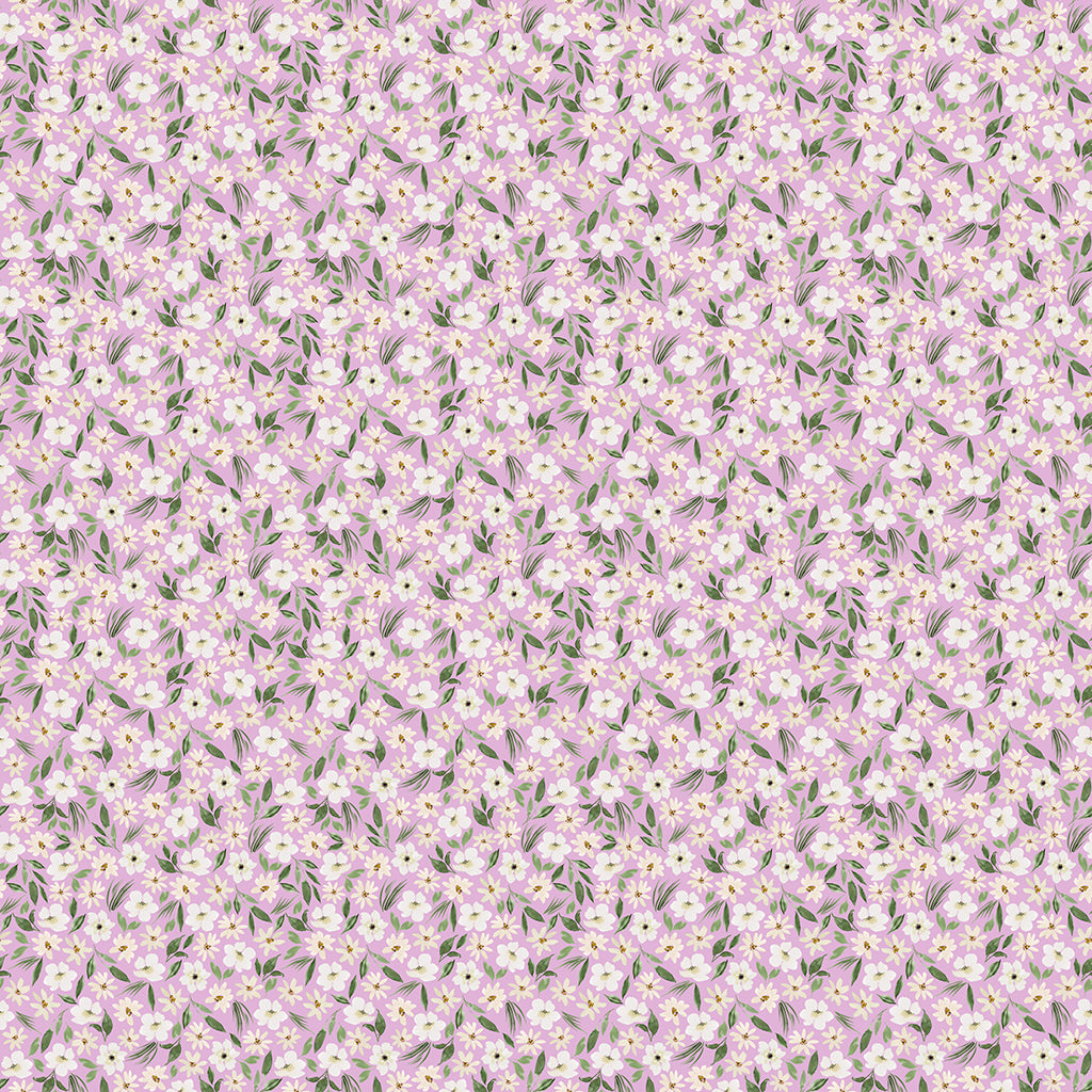 Violetta - Y4322-44 Light Eggplant - Daisies