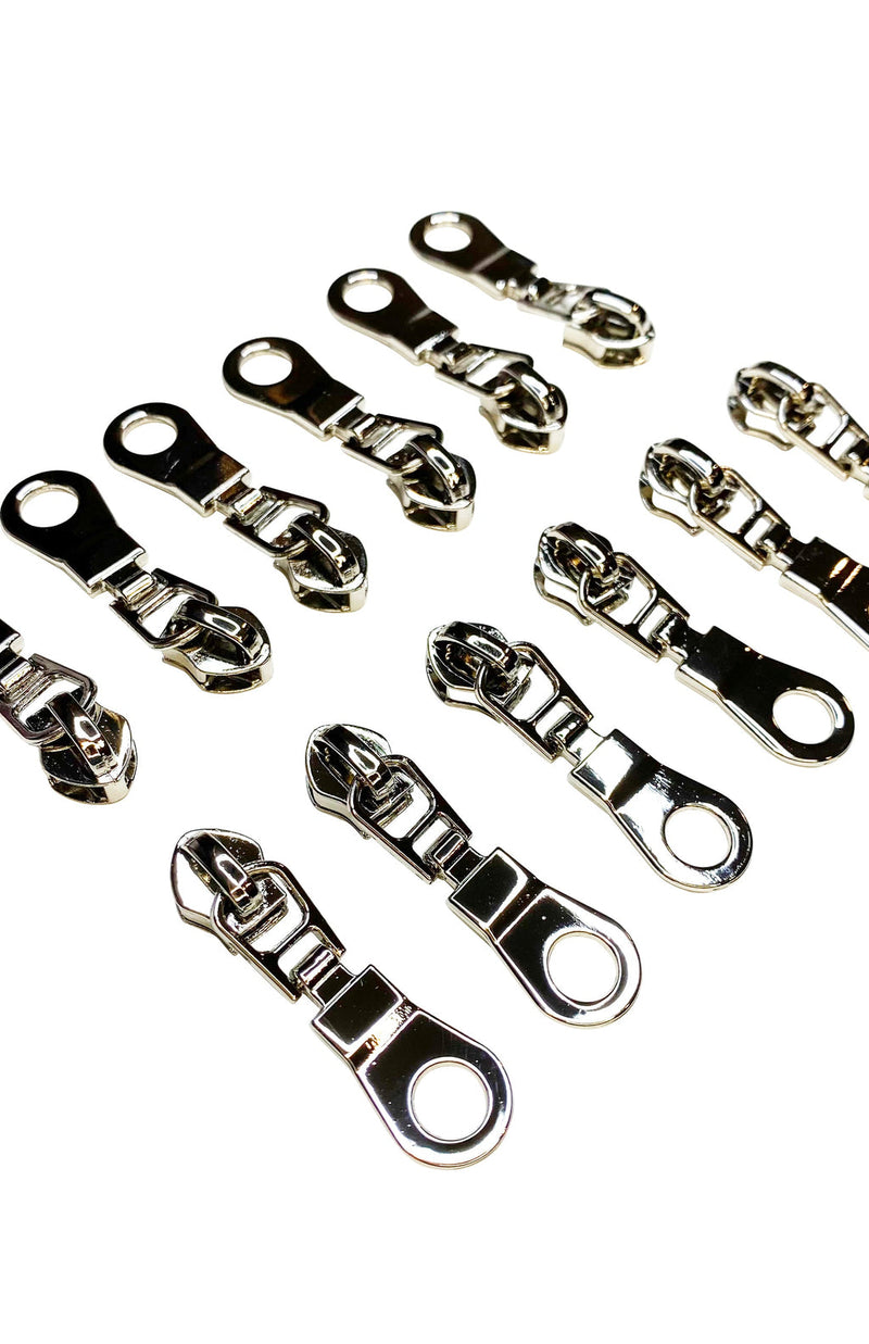 Nickel Zipper Pulls SASSKIT 014N