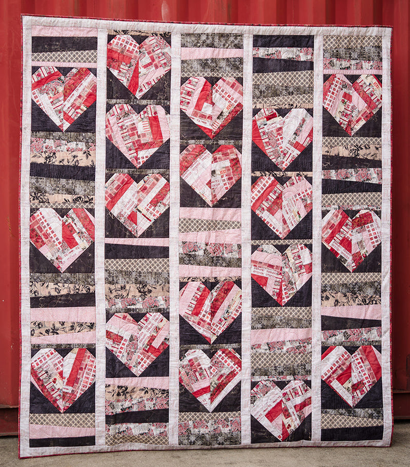 Country Hearts Quilt Kit