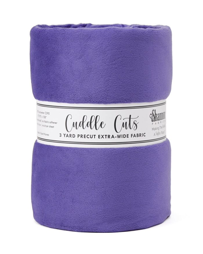 3 Yard 110" Cuddle Cut Amethyst