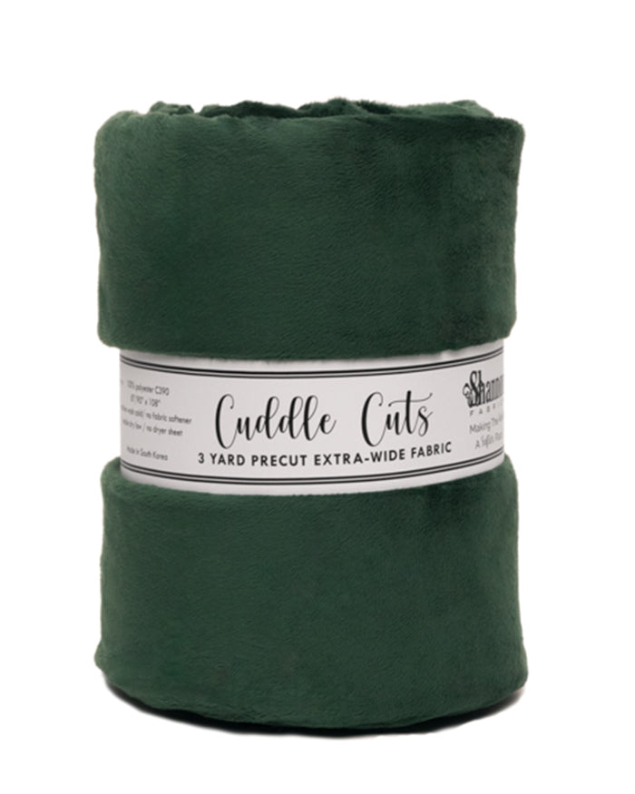 3 Yard 110" Cuddle Cut Evergreen