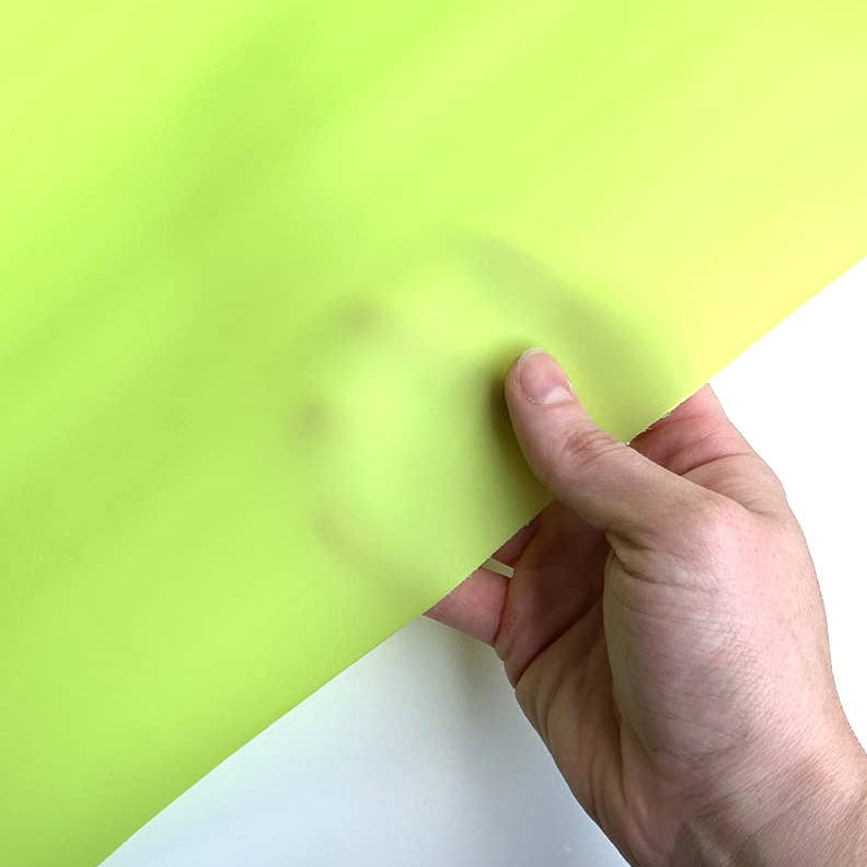 Lime Jelly Vinyl - 18in x 53in Roll