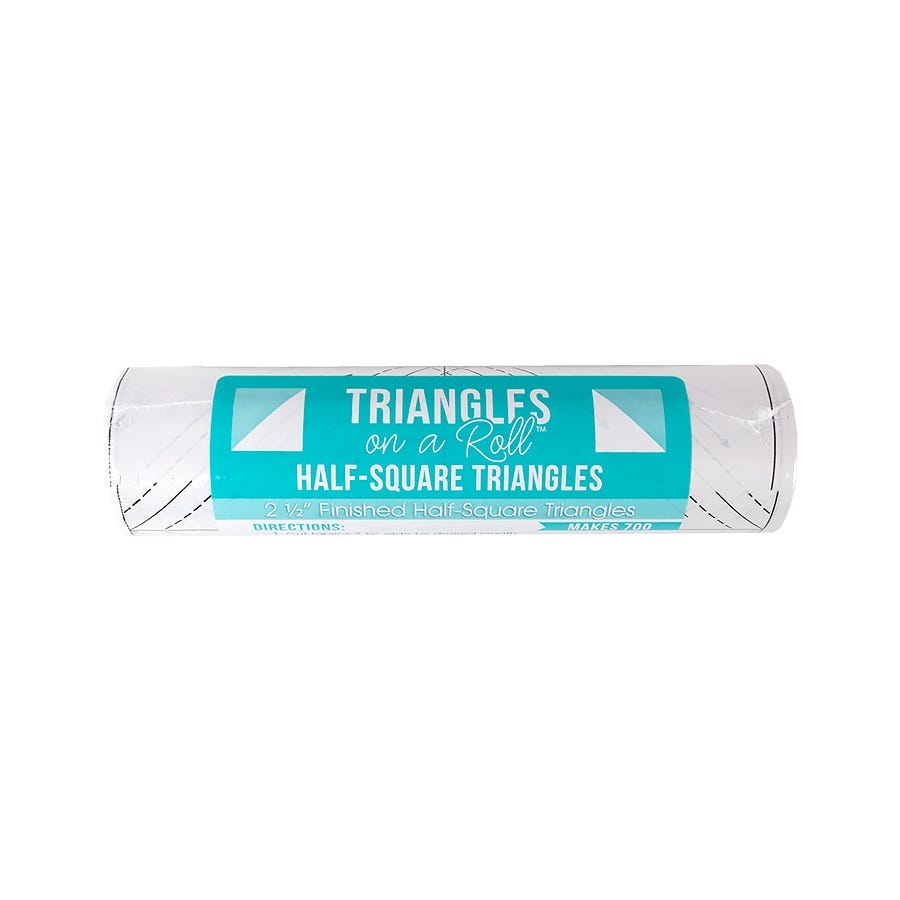 2.5" Half Square Triangle Paper Triangles on a Roll #H250