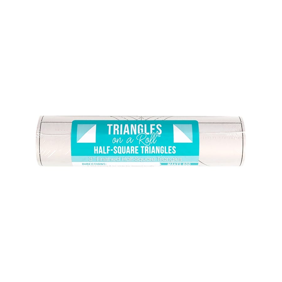 3" Half Square Triangle Paper Triangles on a Roll #H300