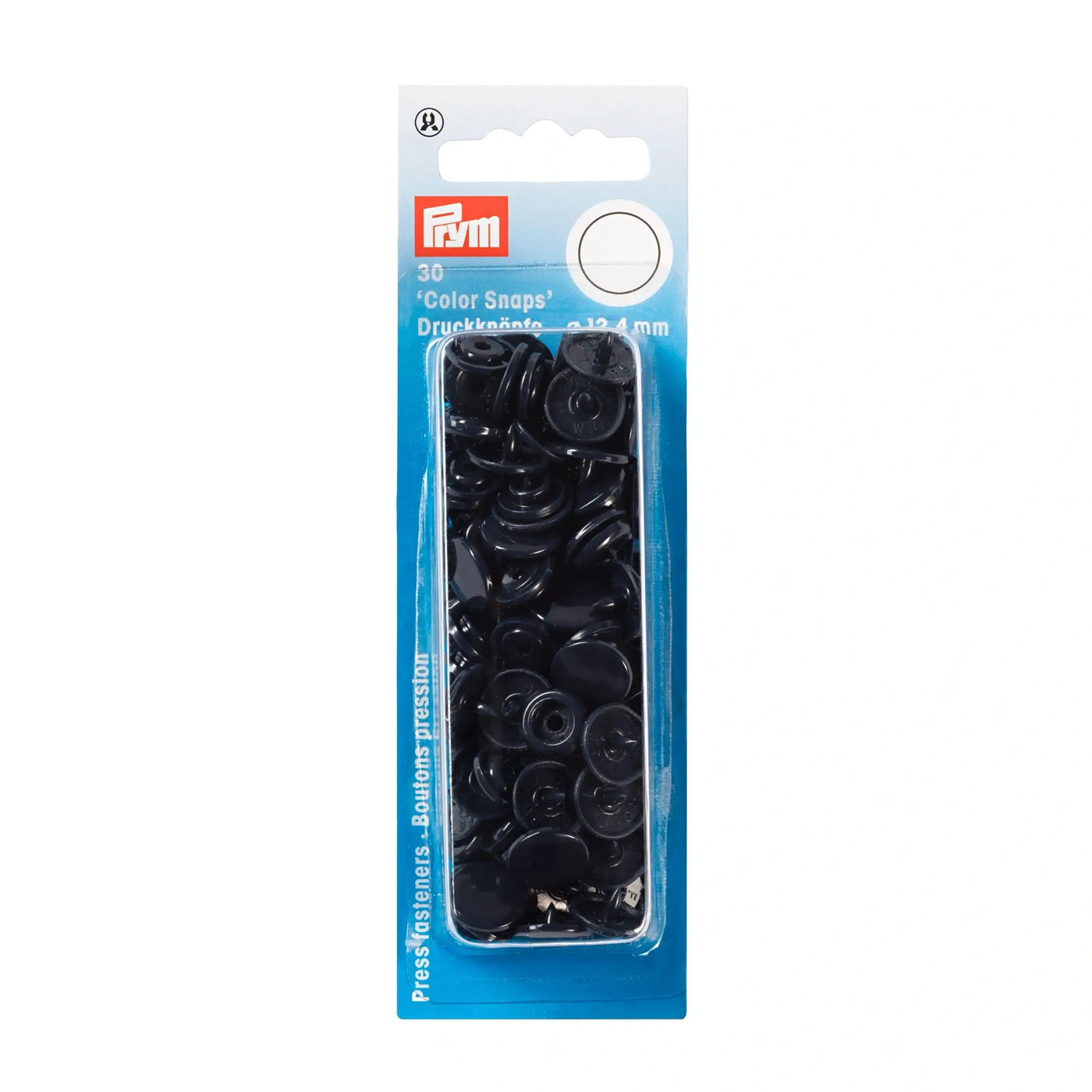 COLOR Snaps 12.4 mm Navy 30pc