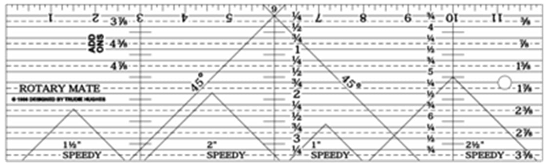 Rotary Mate Ruler