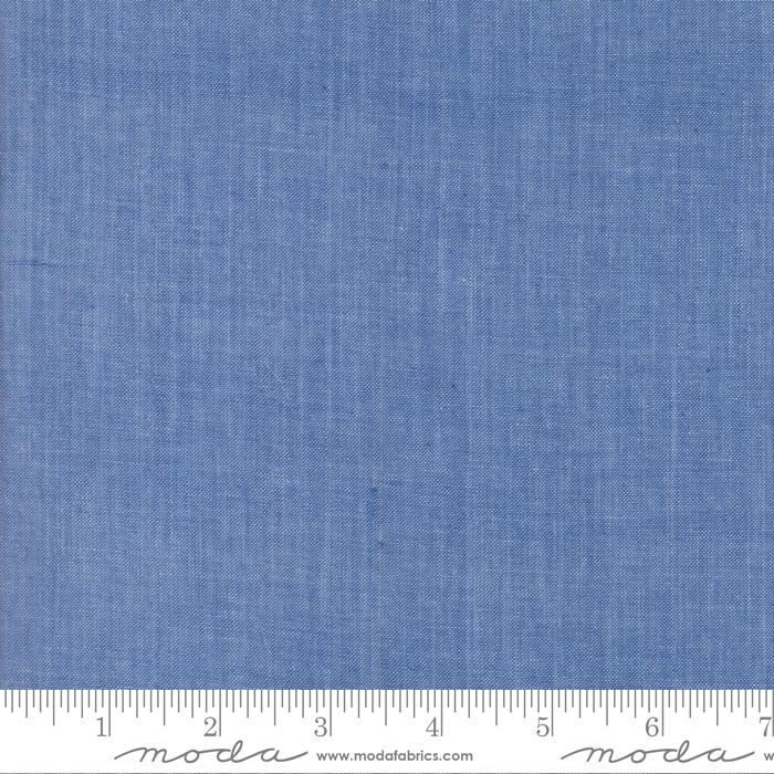 12051 15 Moda Chambray       Medium Blue