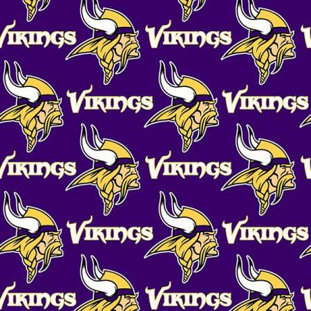 6456-D NFL Minnesota Vikings Cotton 6