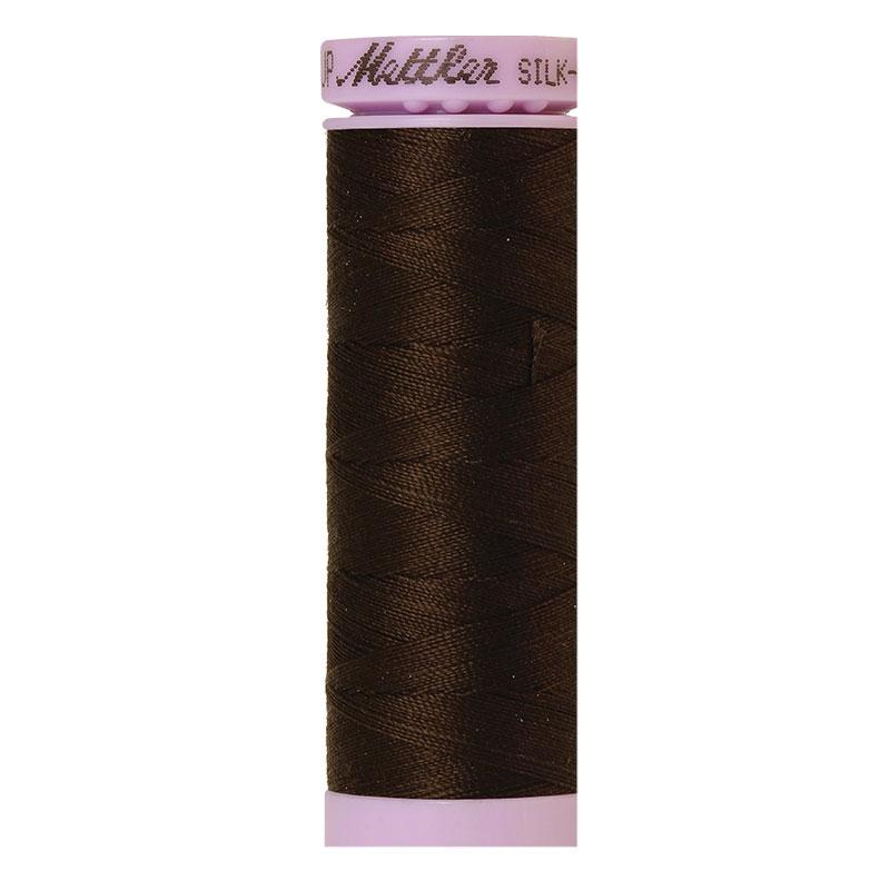 9105 1002 Silk Finish 50wt - 164 yd  Very Dk Brown