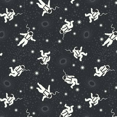 A738-3 Space Glow Astronauts on Black