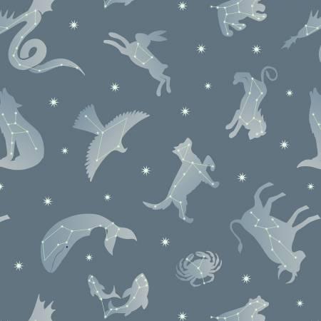 A739-1 Space Glow Constellations on Grey