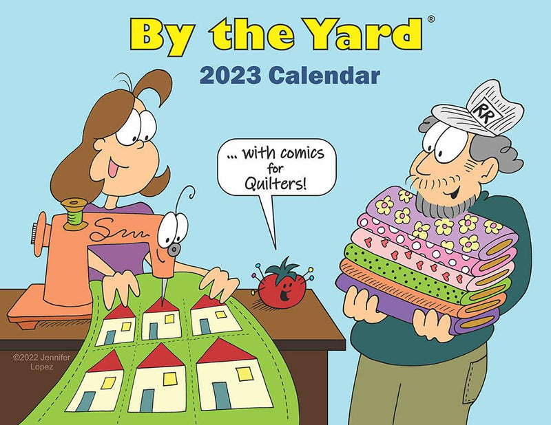 By The Yard Wall Calendar 2023