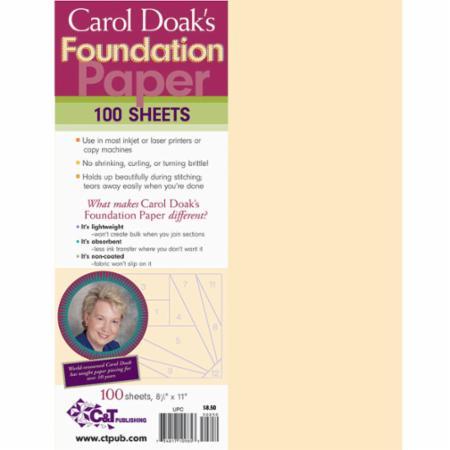 Carol Doak Foundation Paper 8.5x1