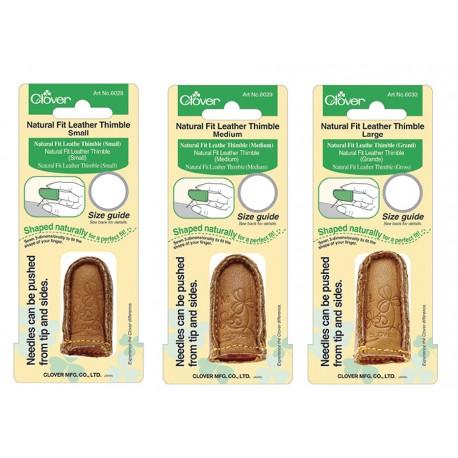 Natural Fit Leather Thimble S