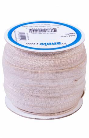 Fold-over Elastic 3/4in Natural