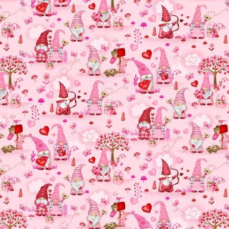 GAIL-CD2378-PINK Pink Valentine Gnomes