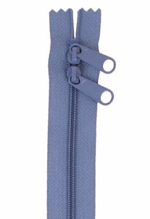 Handbag Zipper 30in Country Blue