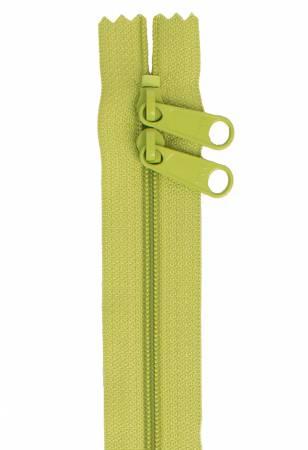 Handbag Zipper 30in Green Appl