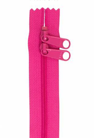 Handbag Zipper 30in Raspberry