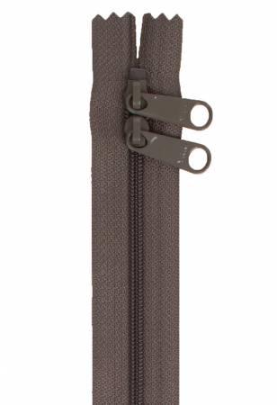 Handbag Zipper 30in Slate Gray