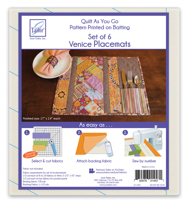 QAYG Placemat - Venice Pattern
