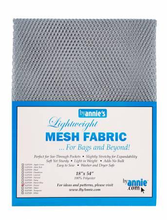 Lightweight Mesh Fabric Pewter18 in x54 in