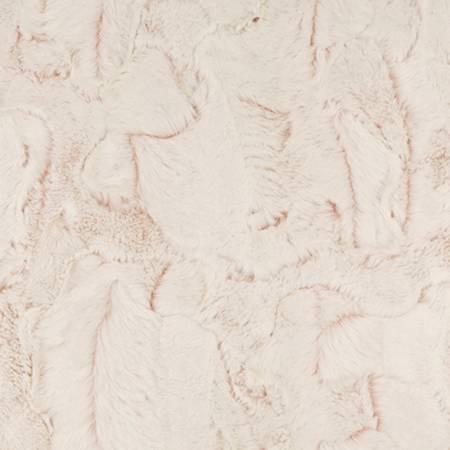Luxe Cuddle Frosted Hide Embossed Rosewater