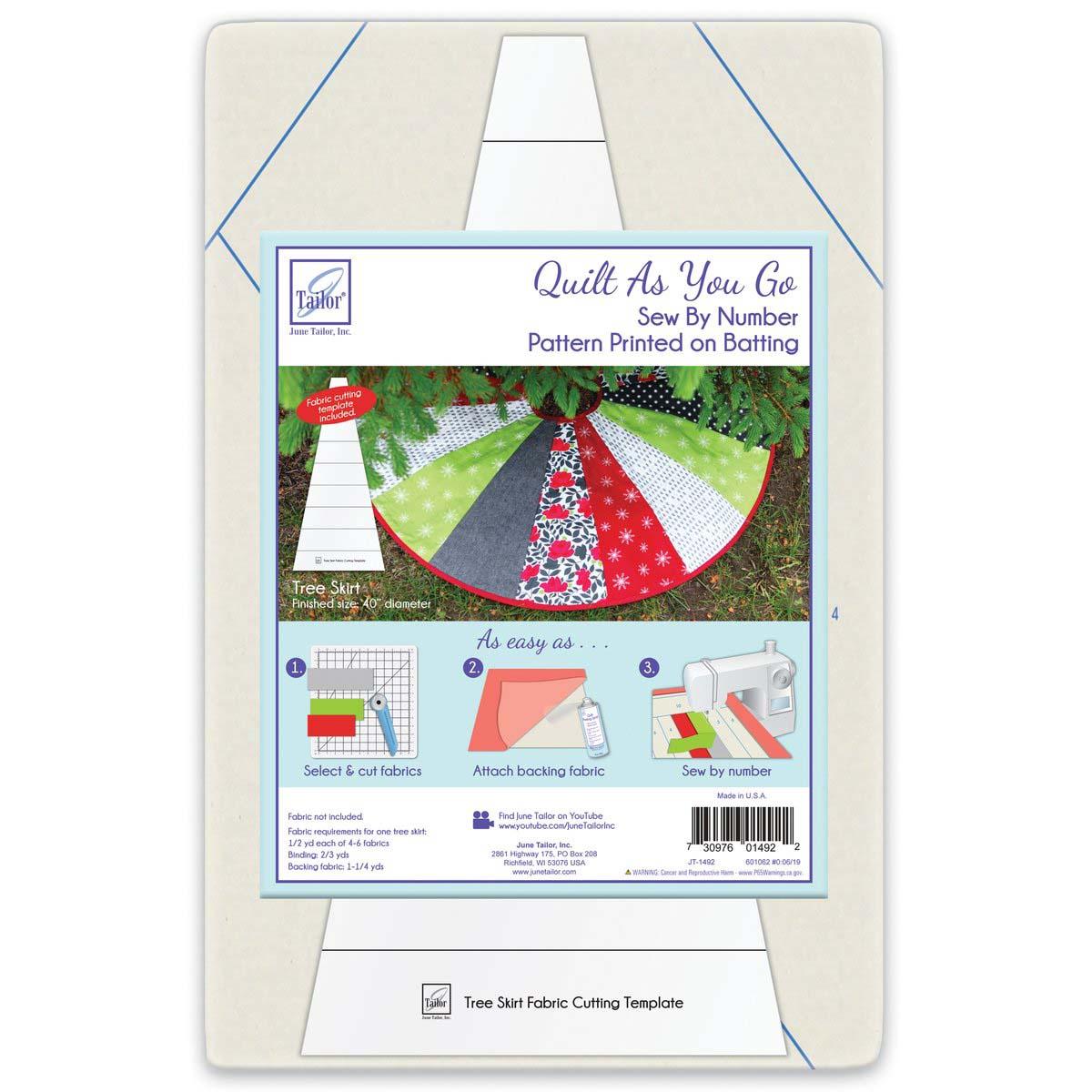 Quilt As You Go - Tree Skirt