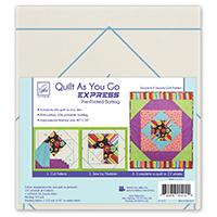 Quilt As You Go EXPRESS -- Square in a Square