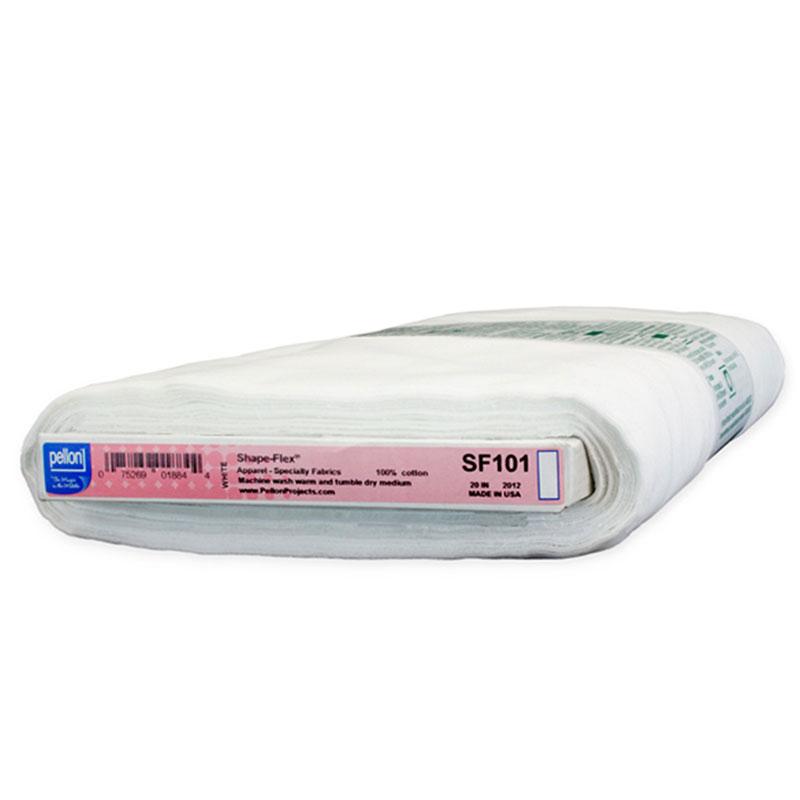 SF101 WHITE Shape Flex Fusible Woven Interfacing