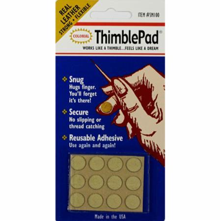 SM 100 Thimble Pads Real Leather