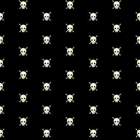 STELLA-DFG2458-BLACK Black Skull & Bones