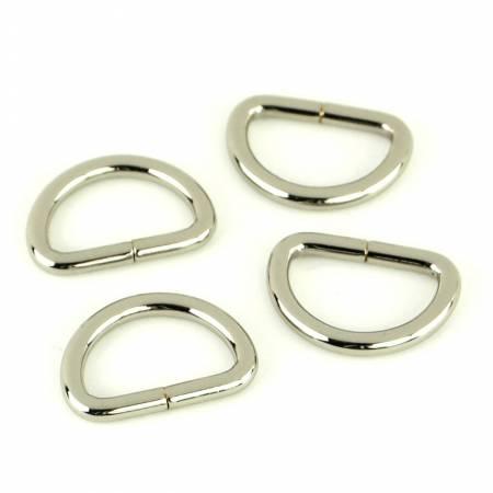 STS114S Four D-Rings 3/4" Nickel