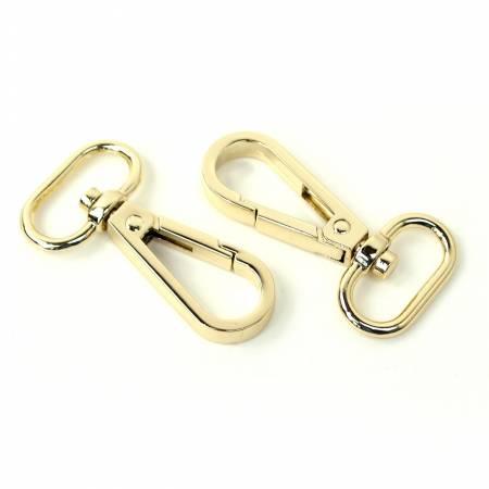 STS140G Two Swivel Hooks 3/4" Gold