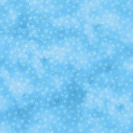 Sorbet - Blue Tossed Dots - SORB04986-B