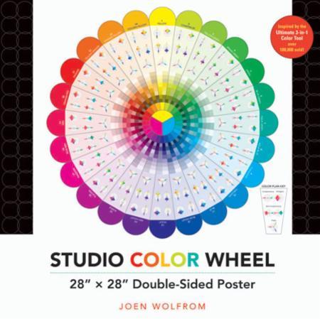 Studio Color Wheel 28x28 Poster