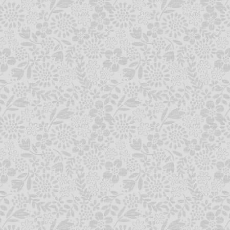 TT10-3 Tiny Tonals - Flower garden grey on grey